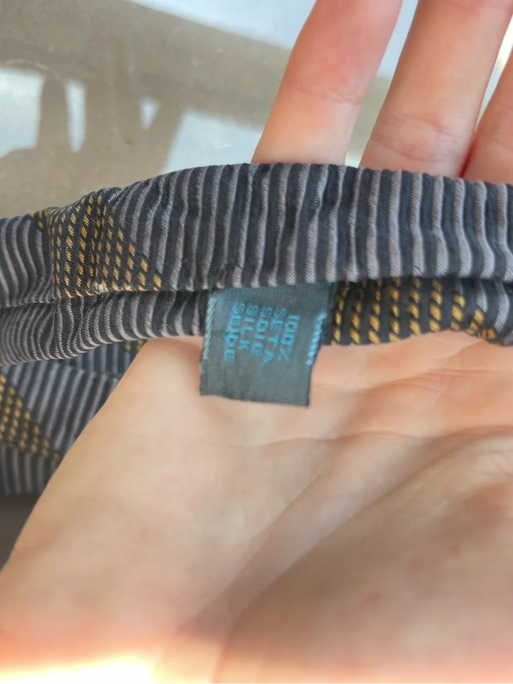 VINTAGE Fendi Tie 100% silk